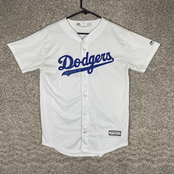 Majestic Other - Majestic Dodgers Clayton Kershaw Jersey Youth XL 18/20 White Los Angeles MLB